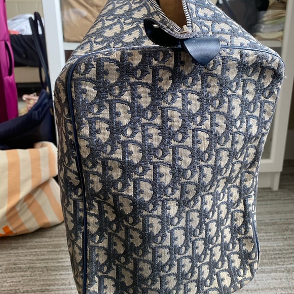 Dior Duffle Boston Trotter in Navy - Picture 5 of 14